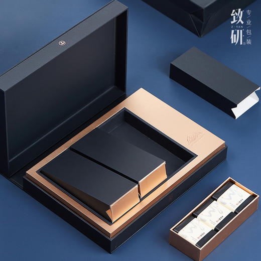 高档伴手礼一两6泡9泡装茶叶盒小精致岩茶大红袍茶叶包装礼盒空盒 商品图3