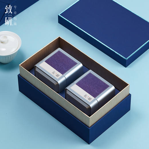 私藏凤凰单枞茶叶罐空礼盒通用红茶绿茶半斤装定制茶叶包装盒空盒 商品图2