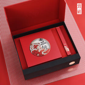 国庆高档福鼎白茶357g单饼礼品盒通用普洱茶收纳盒定制茶叶盒空盒