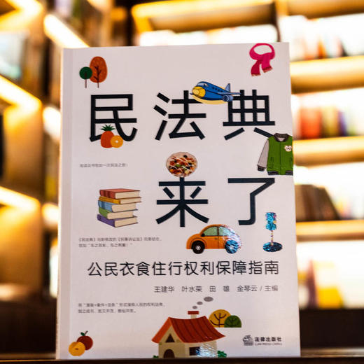 民法典来了：公民衣食住行权利保障指南  王建华 叶水荣 田雄 金琴云主编 商品图1
