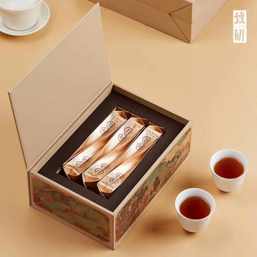 中秋高档岩茶一两茶叶包装盒通用红茶水仙六泡装茶叶盒单枞礼品盒 商品图2
