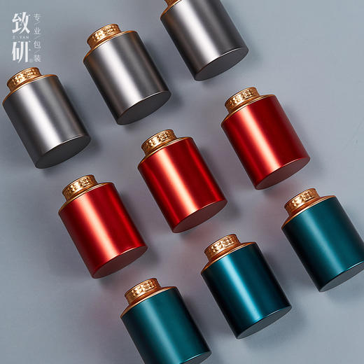 精致茶叶盒10泡罐小罐茶空盒通用红茶岩茶亚克力高档茶叶包装礼盒 商品图2