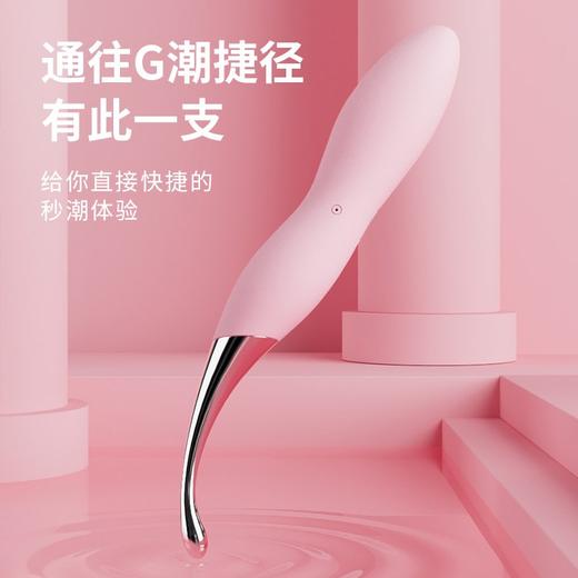 SVAKOM点潮笔美国司沃康阴蒂小号震动棒 女用自慰器静音刺激柔软按摩棒 加温av棒秒潮振动棒成人性情趣用品 碧翠丝点潮笔【内外刺激丨可换头套】 商品图0