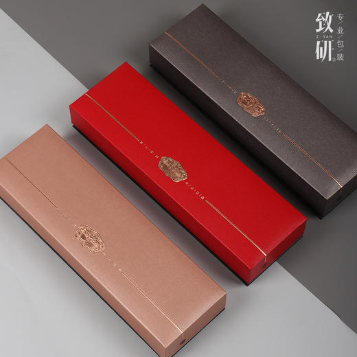 高档竹制岩茶18泡茶叶包装盒空礼盒通用红茶大红袍三两装茶盒定制 商品图1