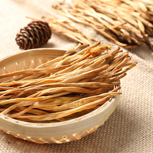 新鲜无硫黄花菜大同火山岩原产【燕之坊】金针黄花菜200g 50g*3易泡肉厚 农家干货 商品图8