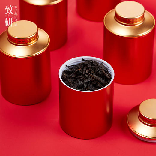 通用岩茶迷你茶叶罐小号便携式随身一泡罐绿茶旅行茶叶盒空盒定制 商品图3