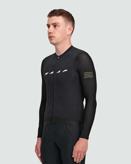 MAAP 男士 Evade Pro Base LS Jersey Black 长袖骑行服 商品图2