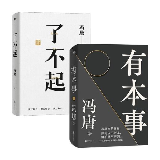 了不起+有本事 冯唐作品套装2册 冯唐 著 文学 商品图0