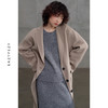 EAZYPEZY 2022AW 远山廓形羊绒羊毛大衣 商品缩略图1