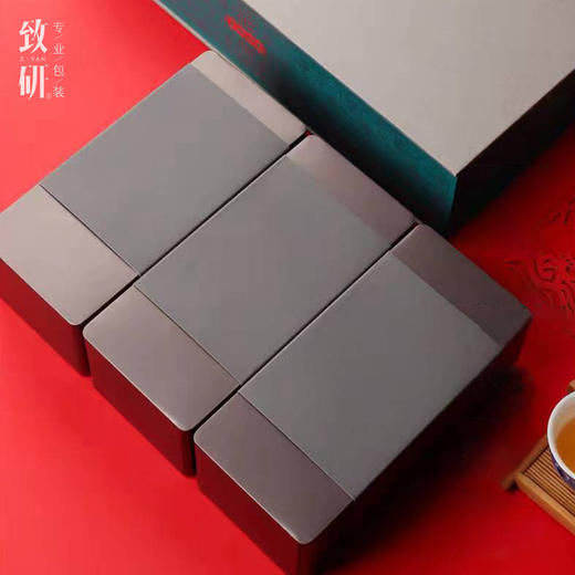 吉祥复古铁观音茶叶盒铁盒定制通用红茶散茶一斤装茶叶包装盒空盒 商品图1