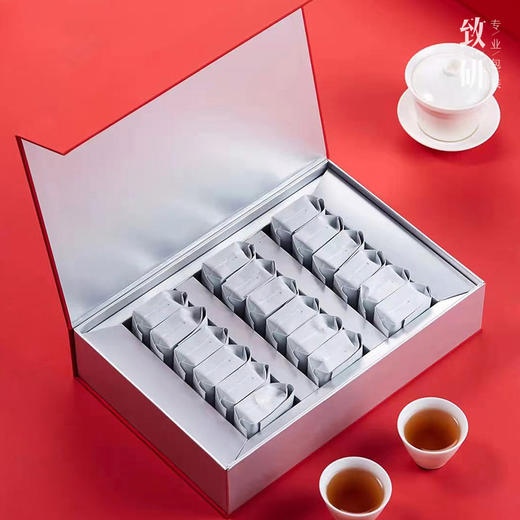 高端通用岩茶三两摆泡茶叶盒空盒子定制铁观音半斤装茶叶包装礼盒 商品图2