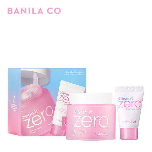 芭妮兰 zero致柔卸妆膏套盒（卸妆膏180ml+洗面奶50ml） 商品图0