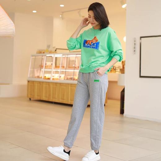 【爆款特价 提前购】龙之涵 亲子款精棉卫衣卫裤套装  婴幼儿A类标准 舒适百搭中大童休闲裤90-175码 商品图5