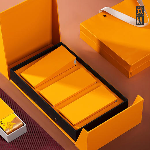 高档六泡岩茶礼品盒通用UV定制红茶白茶一两精致茶叶包装盒空礼盒 商品图3