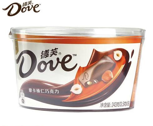 德芙摩卡榛仁巧克力243g 商品图0