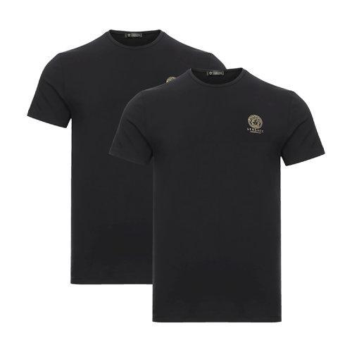 VERSACE/范思哲 2021款 男士短袖T恤 男士棉质圆领短袖T恤两件套装 AU10193 A232741 商品图5