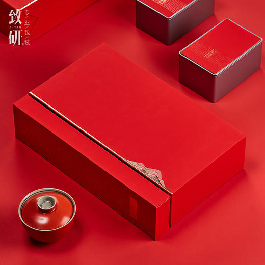 高档红茶铁观音一斤装茶叶包装盒铁盒通用岩茶金骏眉茶叶盒空礼盒 商品图3