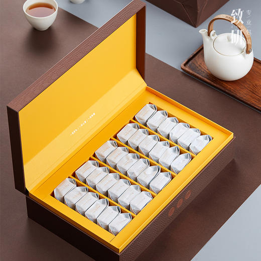 礼遇精致高档茶叶盒空盒子定制通用半斤装红茶大红袍茶叶包装礼盒 商品图1