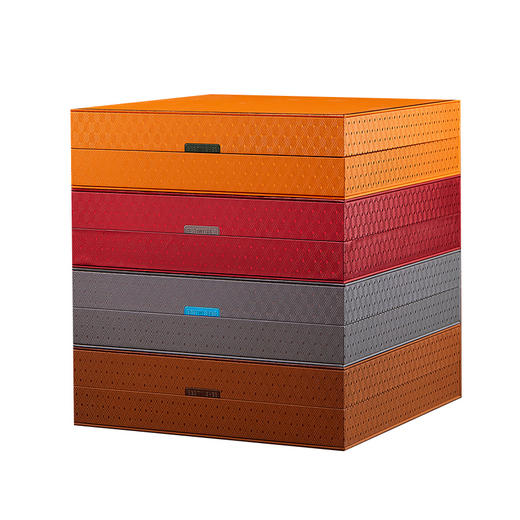 国庆高档小精致福鼎白茶老白茶357g茶叶礼盒装空盒通用普洱茶饼收纳盒 商品图4