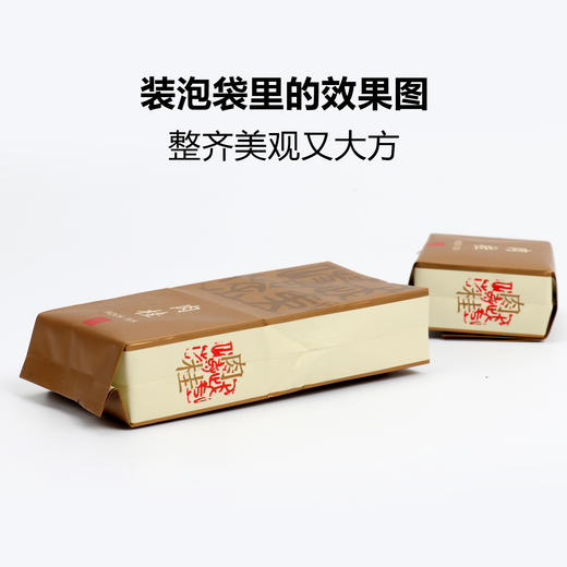 茶叶包装盒岩茶大红袍小泡袋专用内衬亚光铝箔豆腐块茶叶包装内盒 商品图2