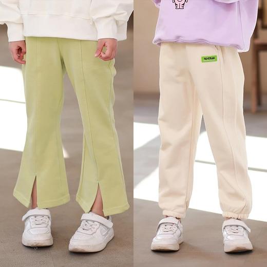 【爆款特价 提前购】龙之涵 亲子款精棉卫衣卫裤套装  婴幼儿A类标准 舒适百搭中大童休闲裤90-175码 商品图14