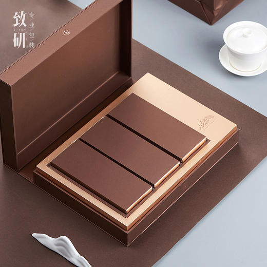 高档伴手礼一两6泡9泡装茶叶盒小精致岩茶大红袍茶叶包装礼盒空盒 商品图1