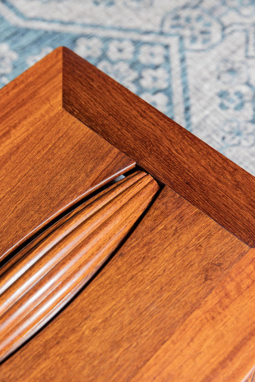 红桥红  家具严选  缅甸花梨（大果紫檀）【60 滚轴养身脚踏】 商品图6