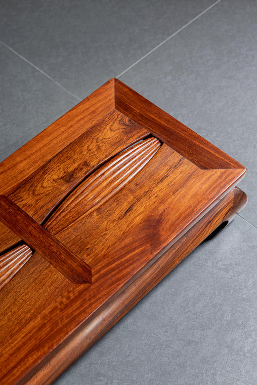 红桥红  家具严选  缅甸花梨（大果紫檀）【60 滚轴养身脚踏】 商品图4