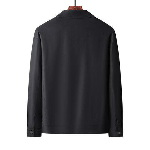 圣得西男士时尚休闲翻领夹克2025年秋季新款时尚中青年茄克外套男 商品图6