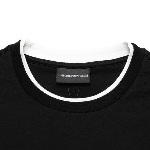 EmporioArmani/安普里奥阿玛尼 男士短袖T恤 男士棉质圆领短袖T恤 6H1TH4 1JTUZ 商品图7