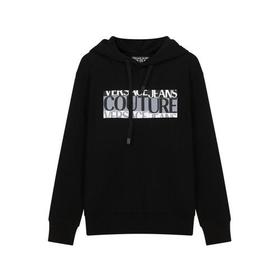 VERSACE JEANS COUTURE/VERSACE JEANS COUTURE范思哲 男卫衣 男士棉质加绒款连帽卫衣运动衫 71GAIT03 CF00T