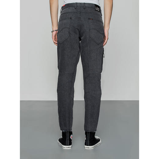 Lee商场同款22春夏新品766立体剪裁黑色男牛仔裤LMB1007663YS-521 商品图1