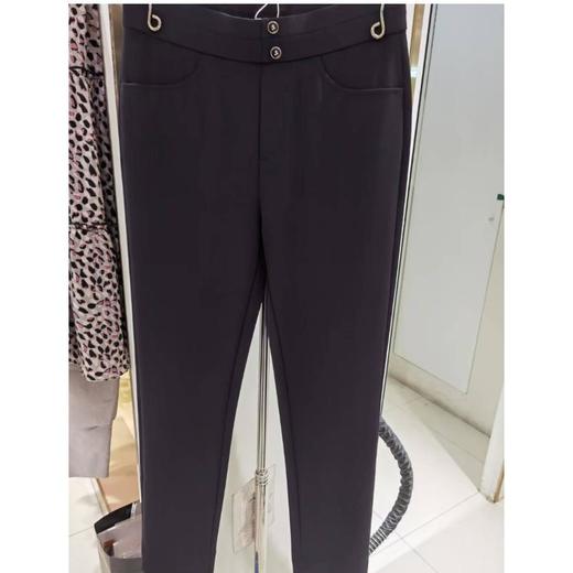 3楼茗黑色小脚裤 商品图0