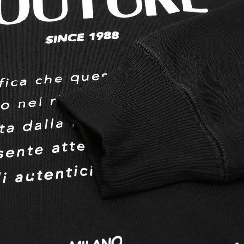 VERSACEJEANSCOUTURE/VERSACEJEANSCOUTURE 男卫衣 男士棉/聚酯纤维连帽卫衣运动衫 B7GVA7X6 30312 商品图4