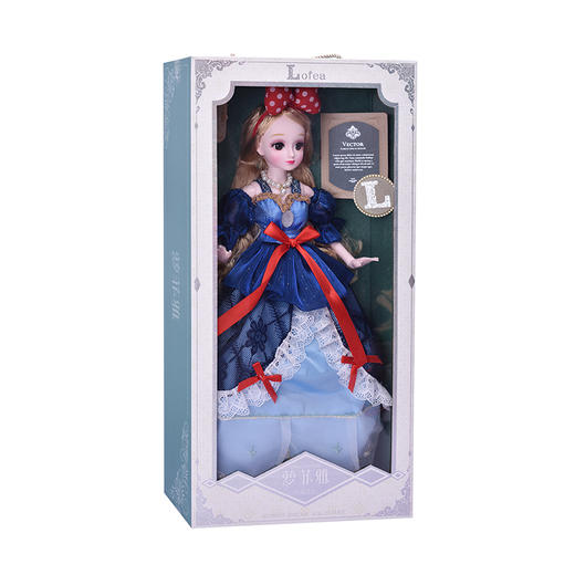 萝菲雅公主娃娃60cm长裙(款式随机)757SD024 商品图1