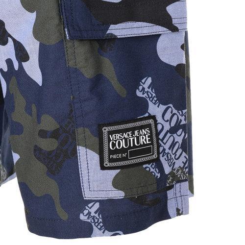 VERSACE JEANS COUTURE/VERSACE JEANS COUTURE 范思哲 2021款 男士短裤 男士棉质休闲短裤 A4GWA109 SR485 商品图4
