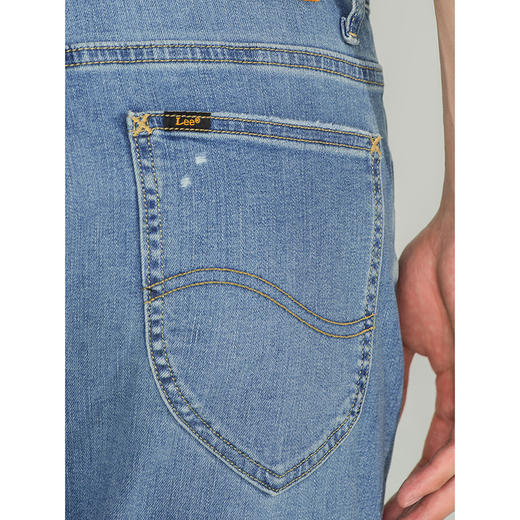 Lee商场同款22秋季新品709修身锥形浅蓝男牛仔裤LMB100709100-196 商品图4