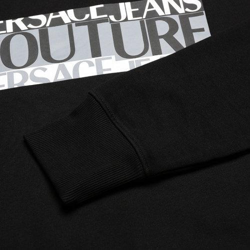 VERSACE JEANS COUTURE/VERSACE JEANS COUTURE范思哲 男卫衣 男士棉质加绒款连帽卫衣运动衫 71GAIT03 CF00T 商品图3