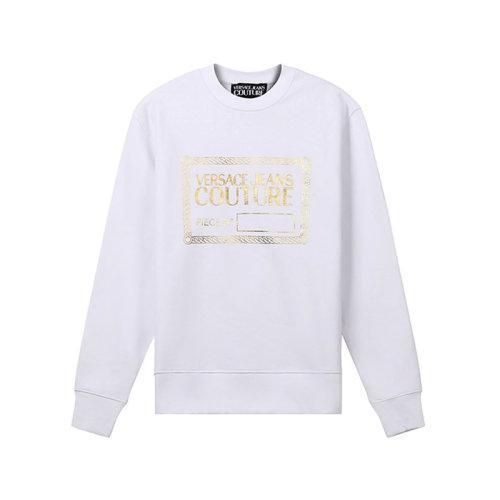 VERSACE JEANS COUTURE/VERSACE JEANS COUTURE 范思哲【21秋冬系列】范思哲 男士棉质加绒款圆领长袖卫衣运动衫LOGO图案 71GAIT15 CF00T 商品图0