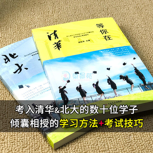 现货速发3册 虫洞书简正版 等你在清华等你在北大 高考高中考生备考分析提分的学习方法和考试技巧的成功励志书籍畅销书排行榜 商品图2