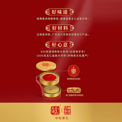 【积分兑换】澜沧古茶喜福团圆礼品套装（咨询客服了解优惠） 商品图5