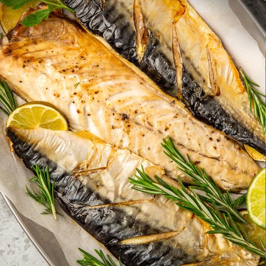 【生鲜-买3送1】出口级盐渍青花鱼片 买3送1 (450克/包 约5片) 实发4包 青岛直发 顺丰/京东包邮{冷冻生鲜食品请及时签收 冷冻保存} 商品图2