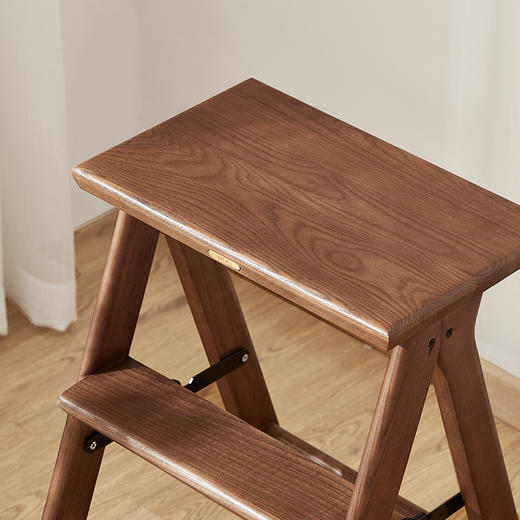 初心| 全实木三层梯凳 商品图3