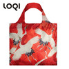 德国LOQI x 荷兰国立博物馆 红白鹤WH.CR.R  日系和风 万用环保袋 再生环保材料 单肩可折叠 旅行大容量 防泼水 50g可承重40斤 商品缩略图0