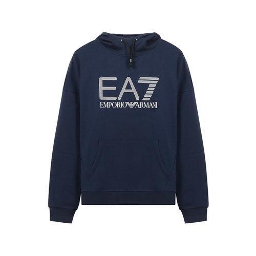 EA7/EA7 男卫衣 男士棉质薄绒款连帽长袖卫衣运动衫 3KPM92 PJ8BZ 商品图10