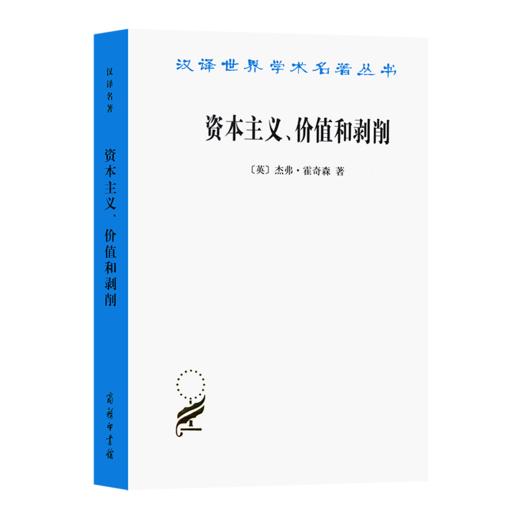 资本主义、价值和剥削：一种激进理论   [英]杰弗•霍奇森 著  于树生 陈东威 译（汉译世界学术名著丛书） 商品图0