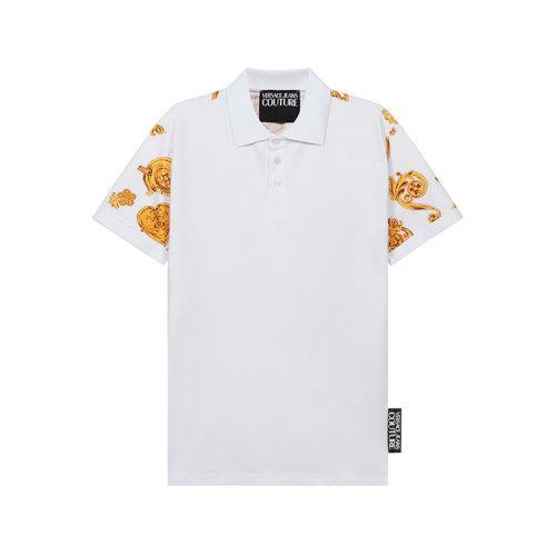 VERSACE JEANS COUTURE/VERSACE JEANS COUTURE 范思哲 2021款 男士短POLO 男士棉质短袖POLO衫 B3GVB7PA 36571 商品图0