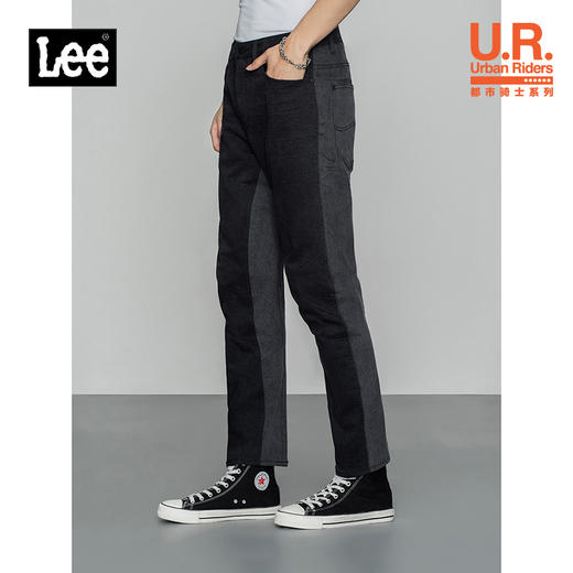 Lee商场同款22春夏新品766立体剪裁黑色男牛仔裤LMB1007663YS-521 商品图0