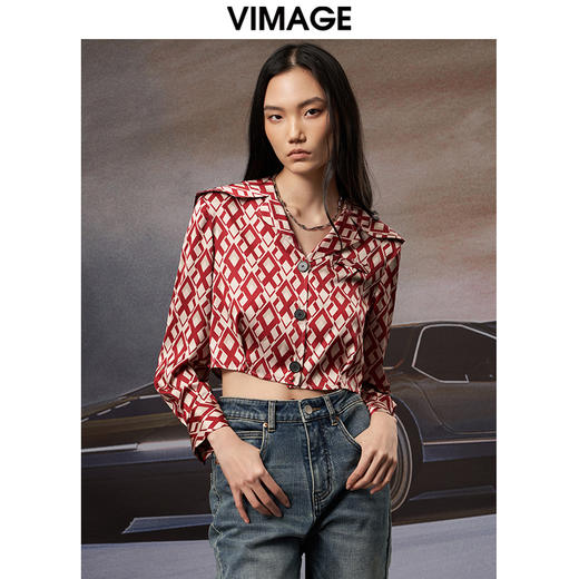 VIMAGE纬漫纪衬衣 V1809408 商品图3