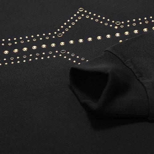 VERSACEJEANSCOUTURE/VERSACEJEANSCOUTURE 男卫衣 棉质圆领长袖卫衣运动衫 B7GTB7F5 36604 商品图3